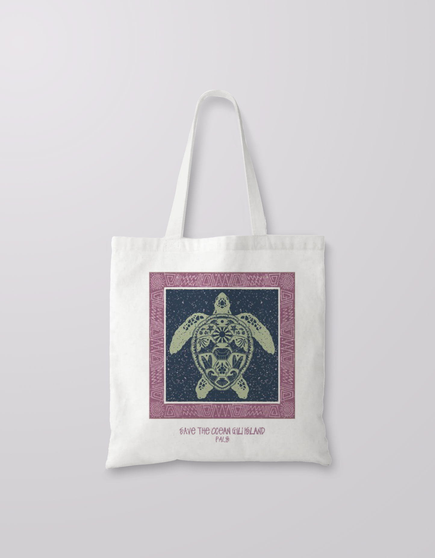 Pals Tote Bag Turtle the Ocean