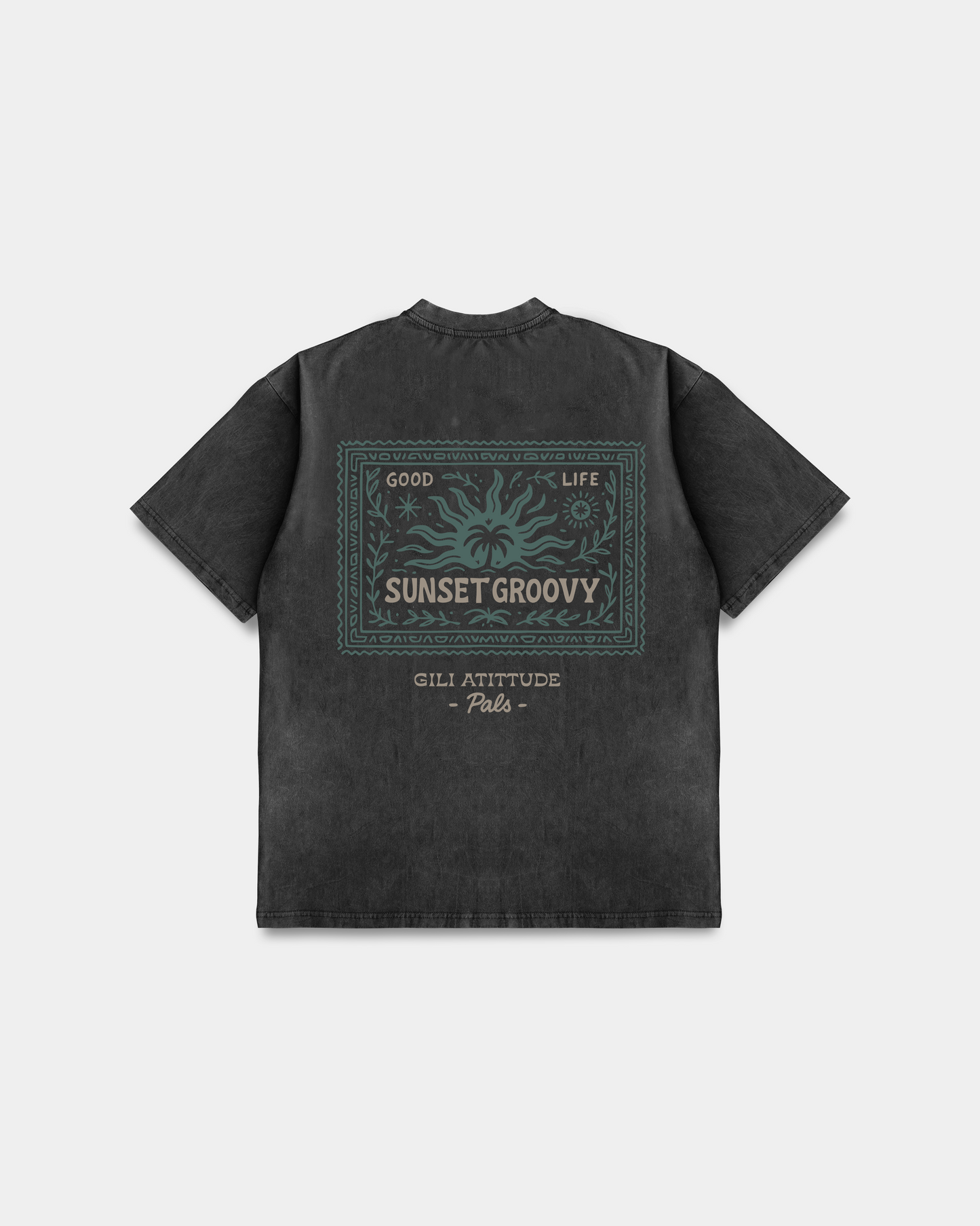 Pals Men - Tshirt Sunset Stamp