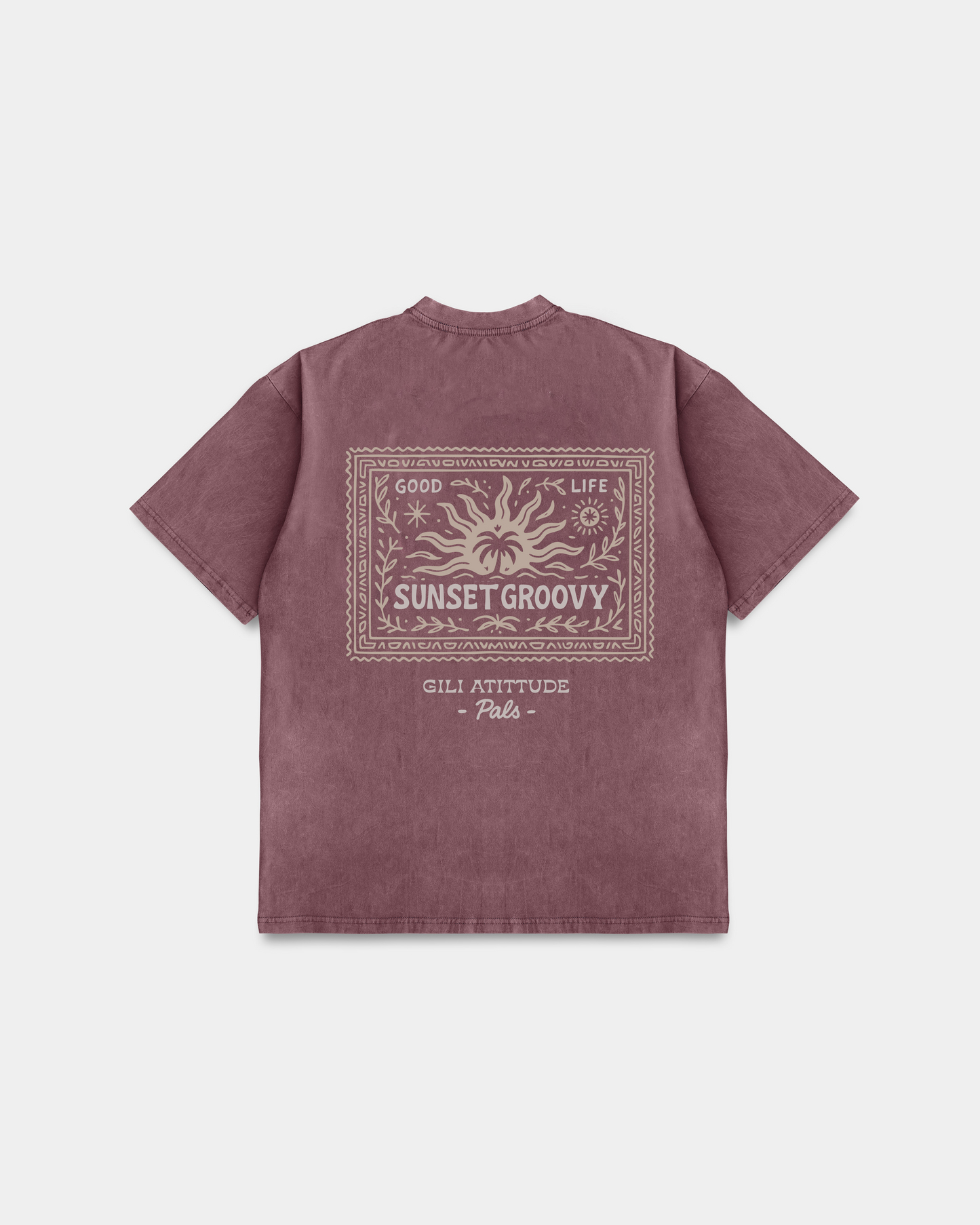 Pals Men - Tshirt Sunset Stamp
