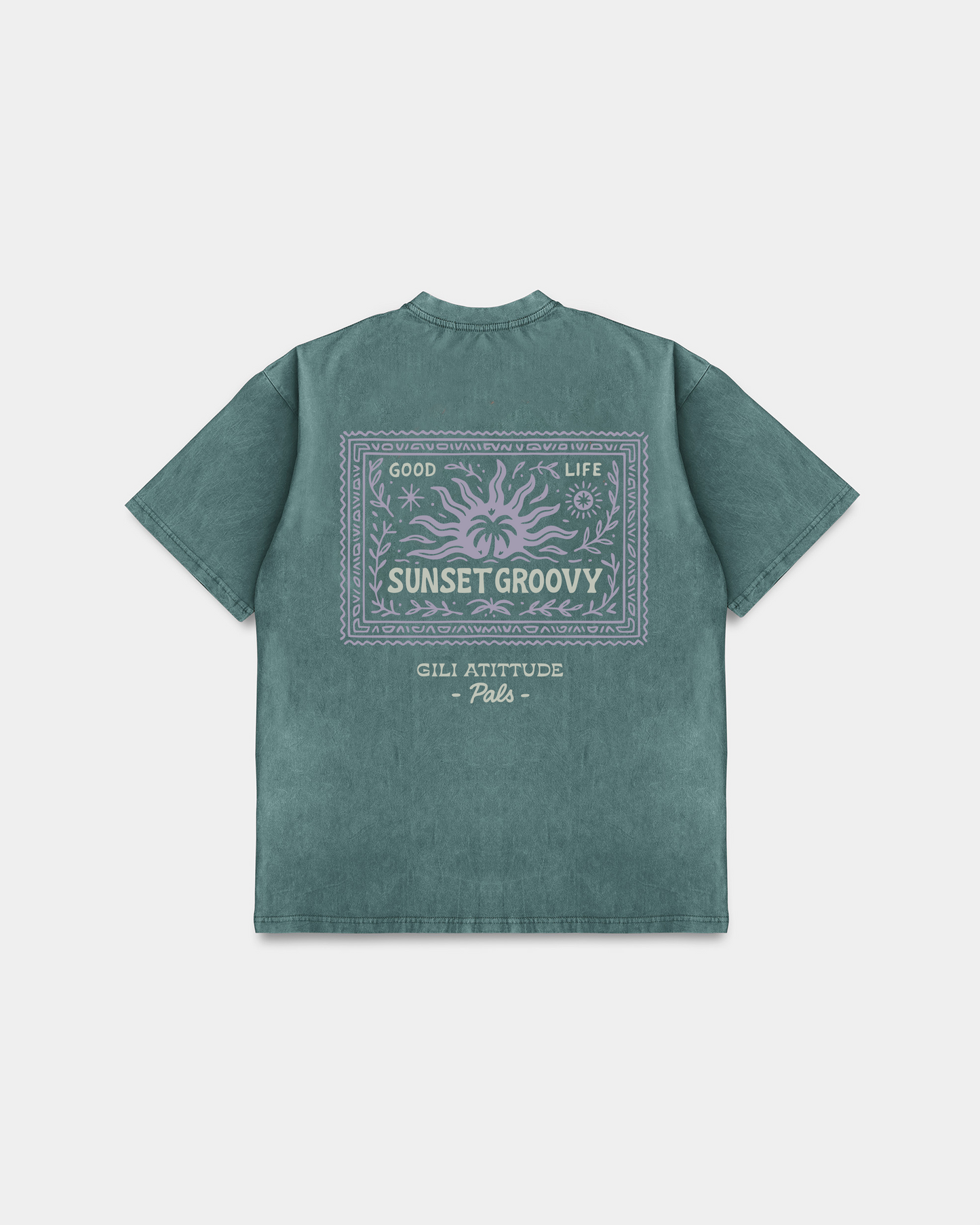 Pals Men - Tshirt Sunset Stamp