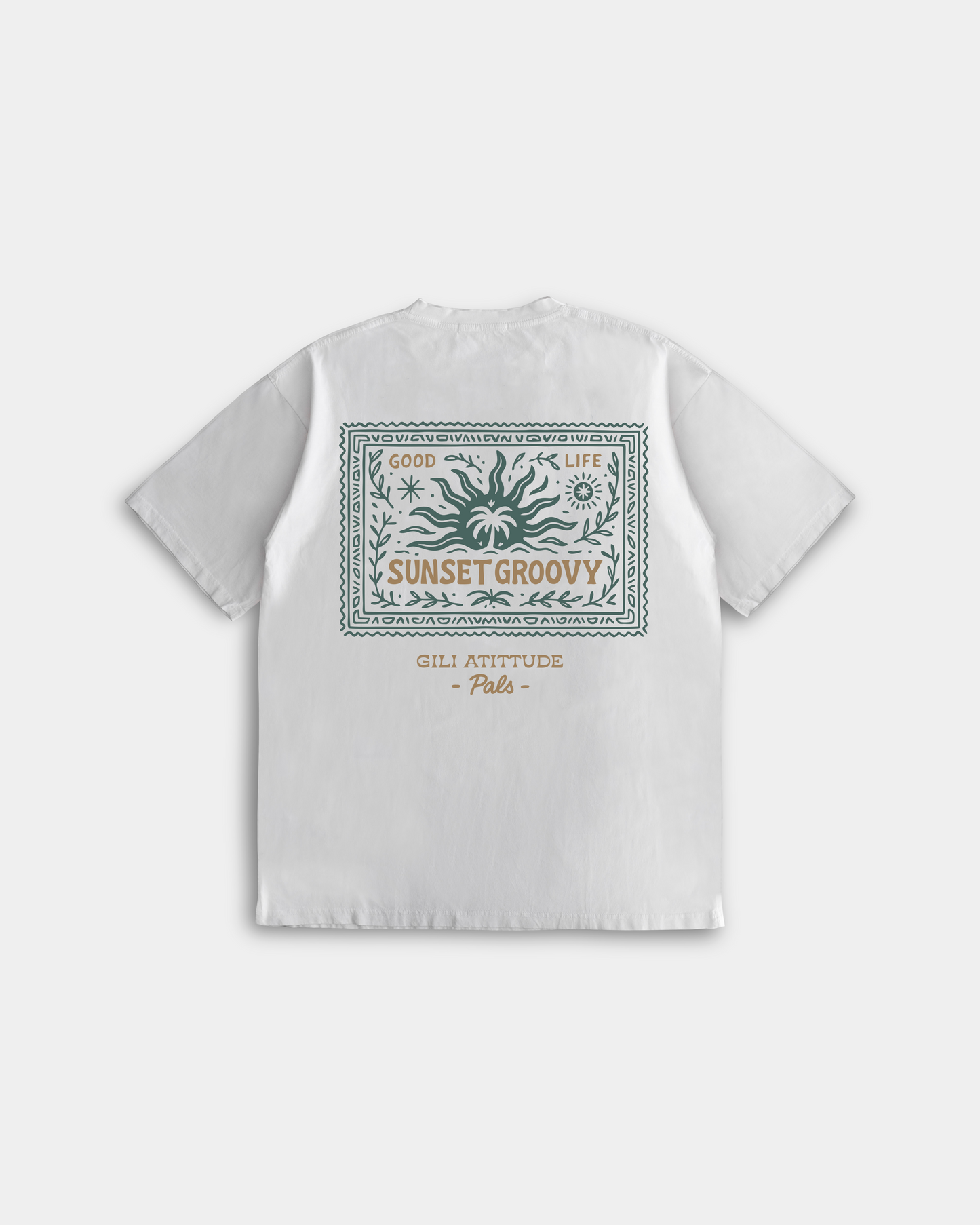 Pals Men - Tshirt Sunset Stamp