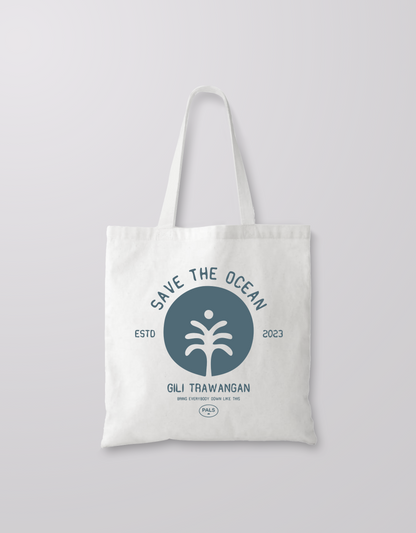 Pals Tote Bag Save The Ocean