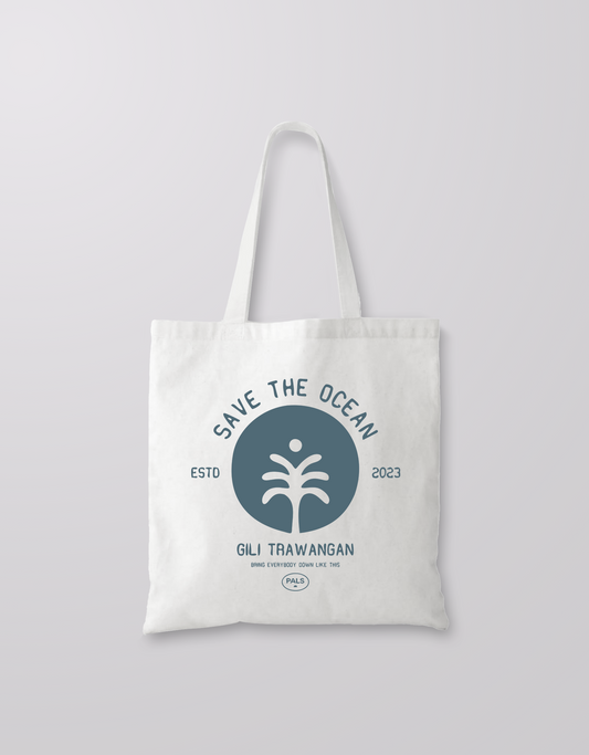 Pals Tote Bag Save The Ocean