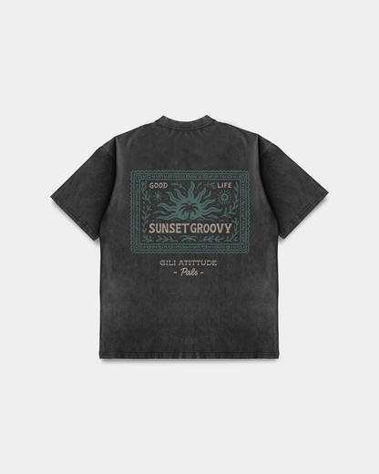 Pals Men - Tshirt Sunset Stamp