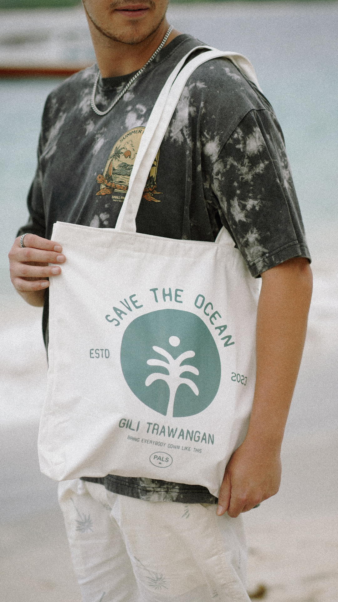 Pals Tote Bag Save The Ocean
