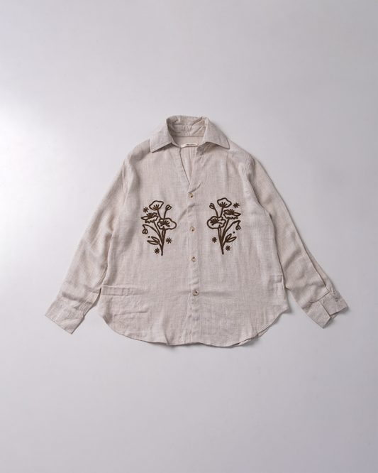 PALS - Long Shirt Linen Slump