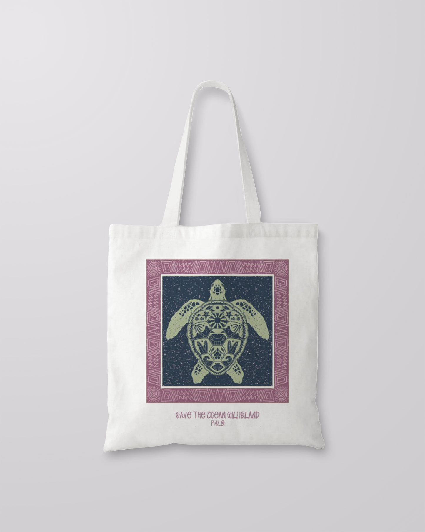 Pals Tote Bag Turtle the Ocean