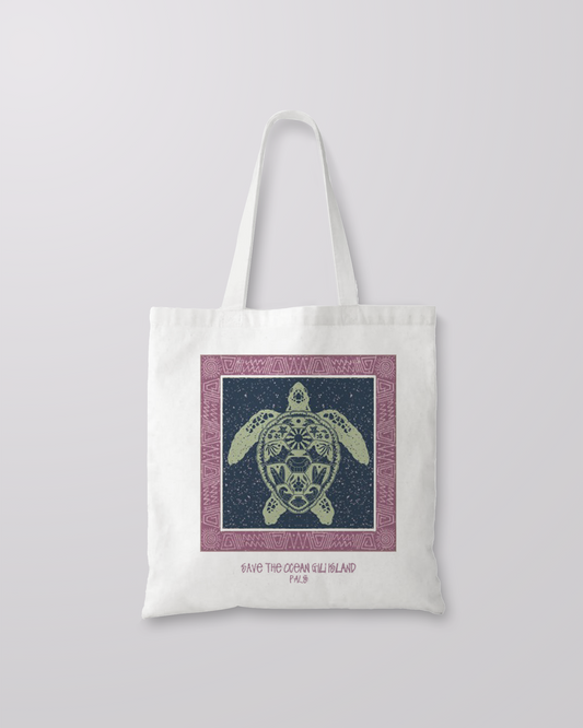 Pals Tote Bag Turtle the Ocean